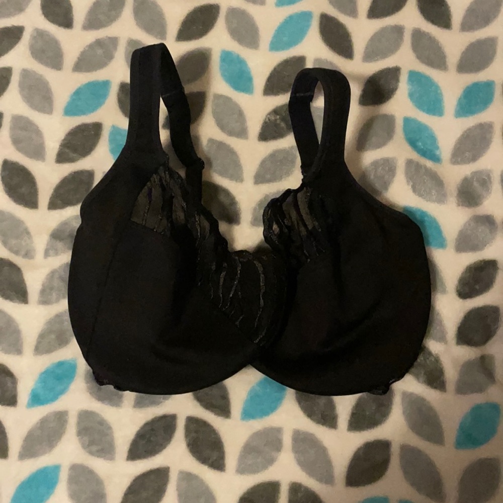 Black front close Paramour bra 34G